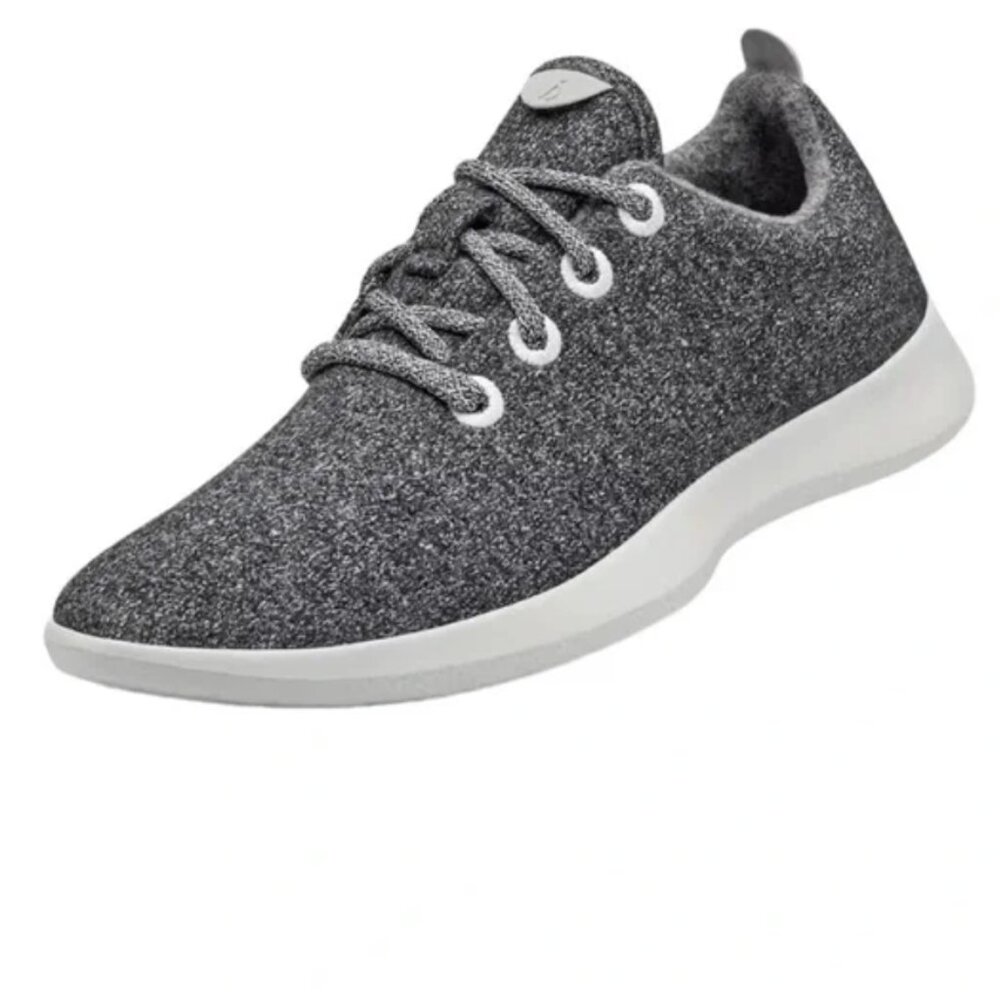 Worn once! Allbirds Women's Wool Runner shoes, Natural Grey, Size 9